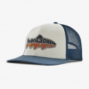 Patagonia kšiltovka Take a Stand Trucker Hat, Wild Waterline: Utility Blue