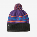 Patagonia čepice Powder Town Beanie - Fitz Roy Stripe Knit - Park Stripe: Purple