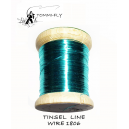 Tinsel line wire- tyrkysová